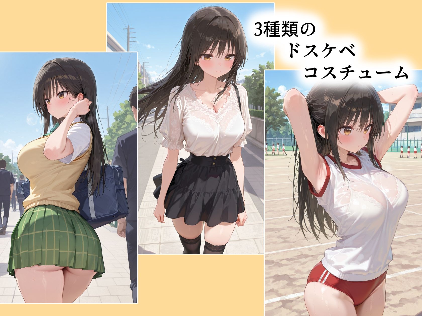 古手川唯は痴●教師に堕とされる - サンプル画像 4