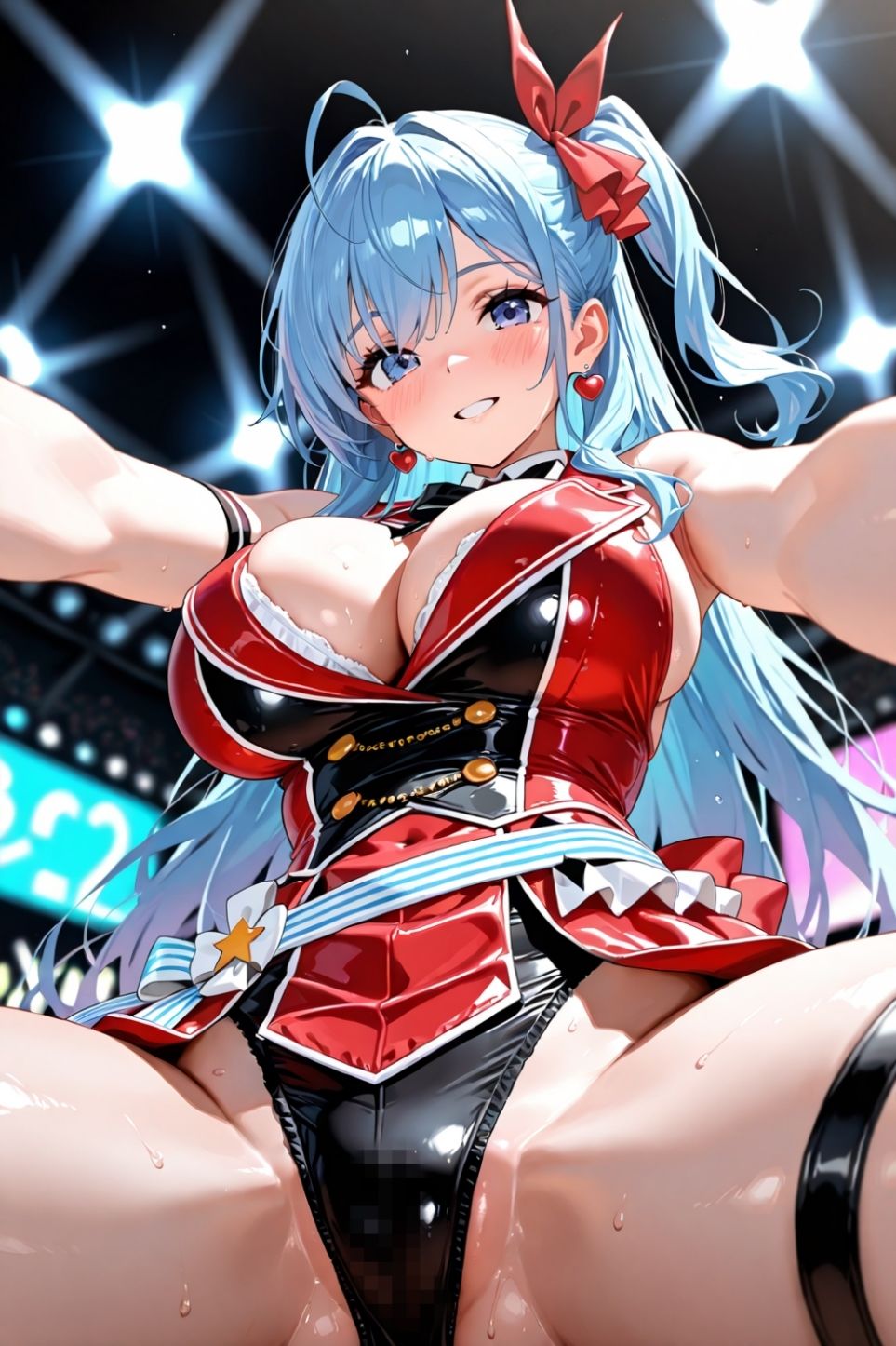アイドルステージ！ファン参加型！見せつけ中出し大乱交！ - サンプル画像 2