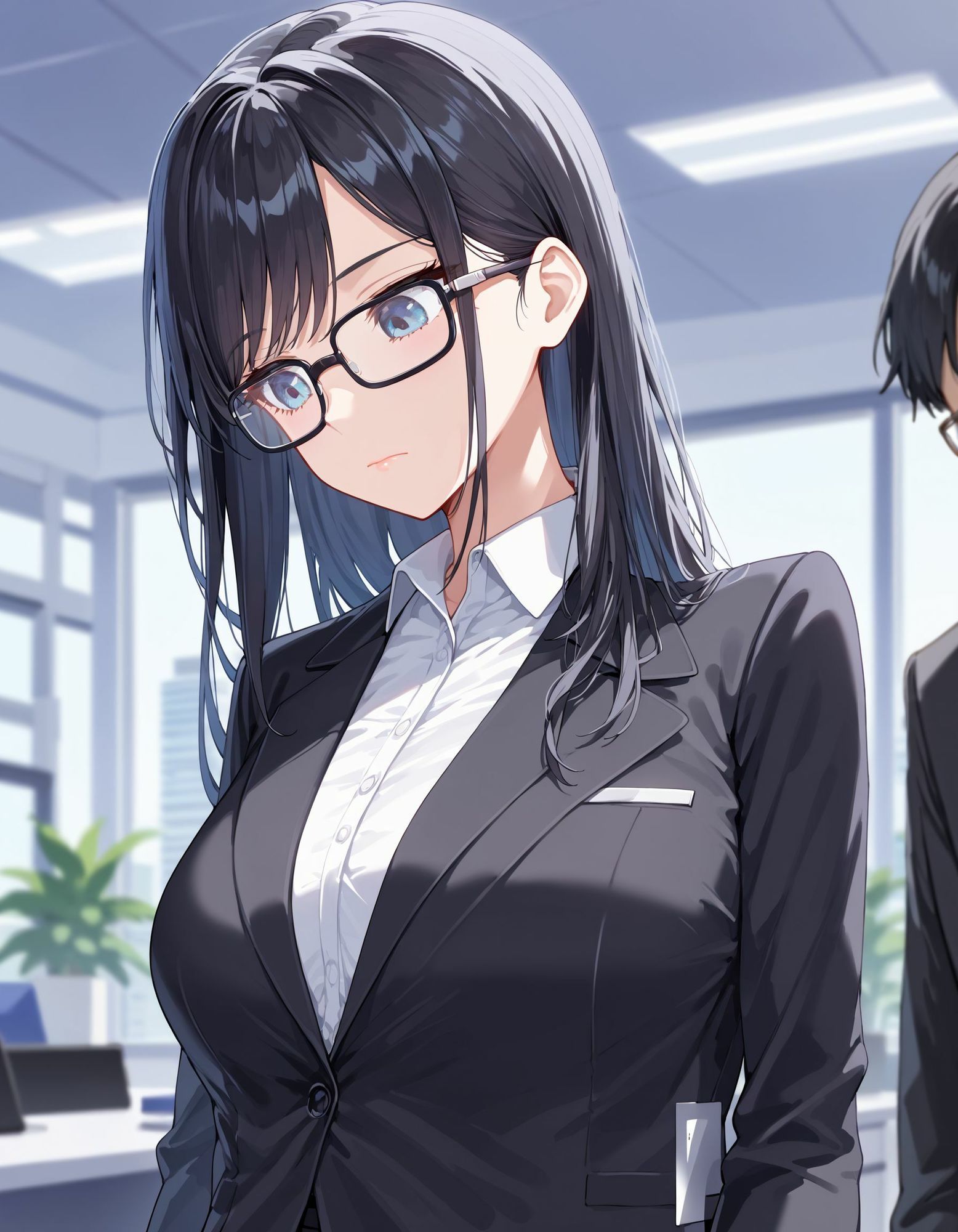 社内淫行 - サンプル画像 1