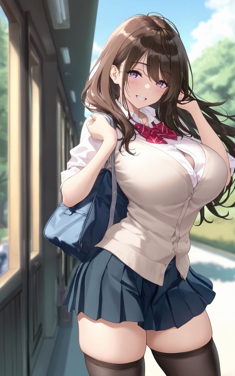 巨乳JK  放課後拘束ゲーム - サンプル画像 1
