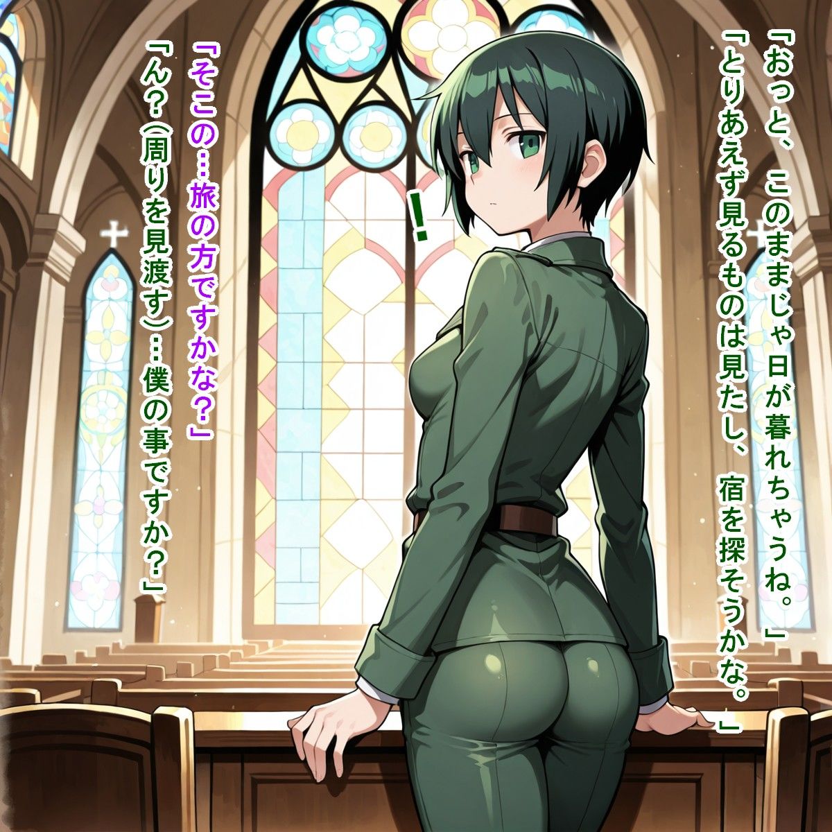 祈りの国（キノ〇旅） - サンプル画像 2