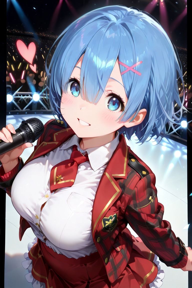 A〇B風メイドアイドルれ〇りんのかわいいポーズイラスト集 - サンプル画像 2