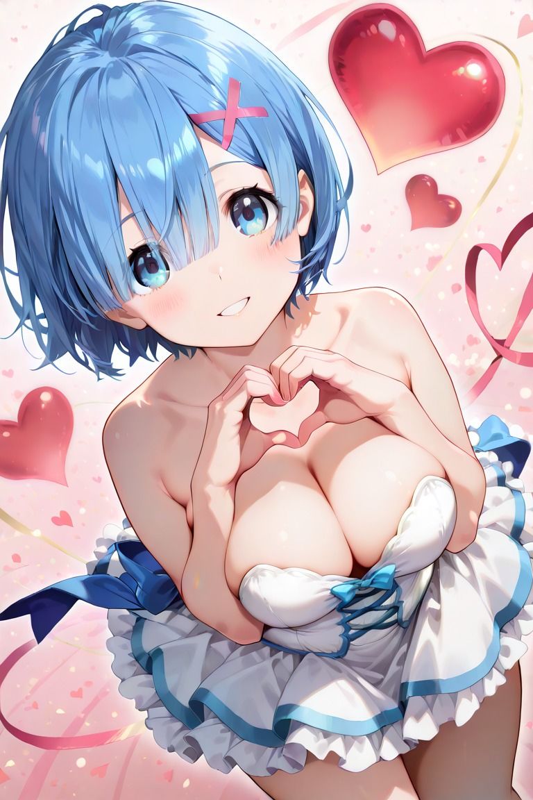 A〇B風メイドアイドルれ〇りんのかわいいポーズイラスト集 - サンプル画像 6