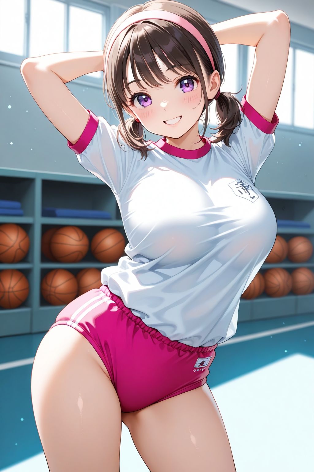 ドキドキ！コスプレCollection7〜体操服編2・巨乳編 - サンプル画像 1