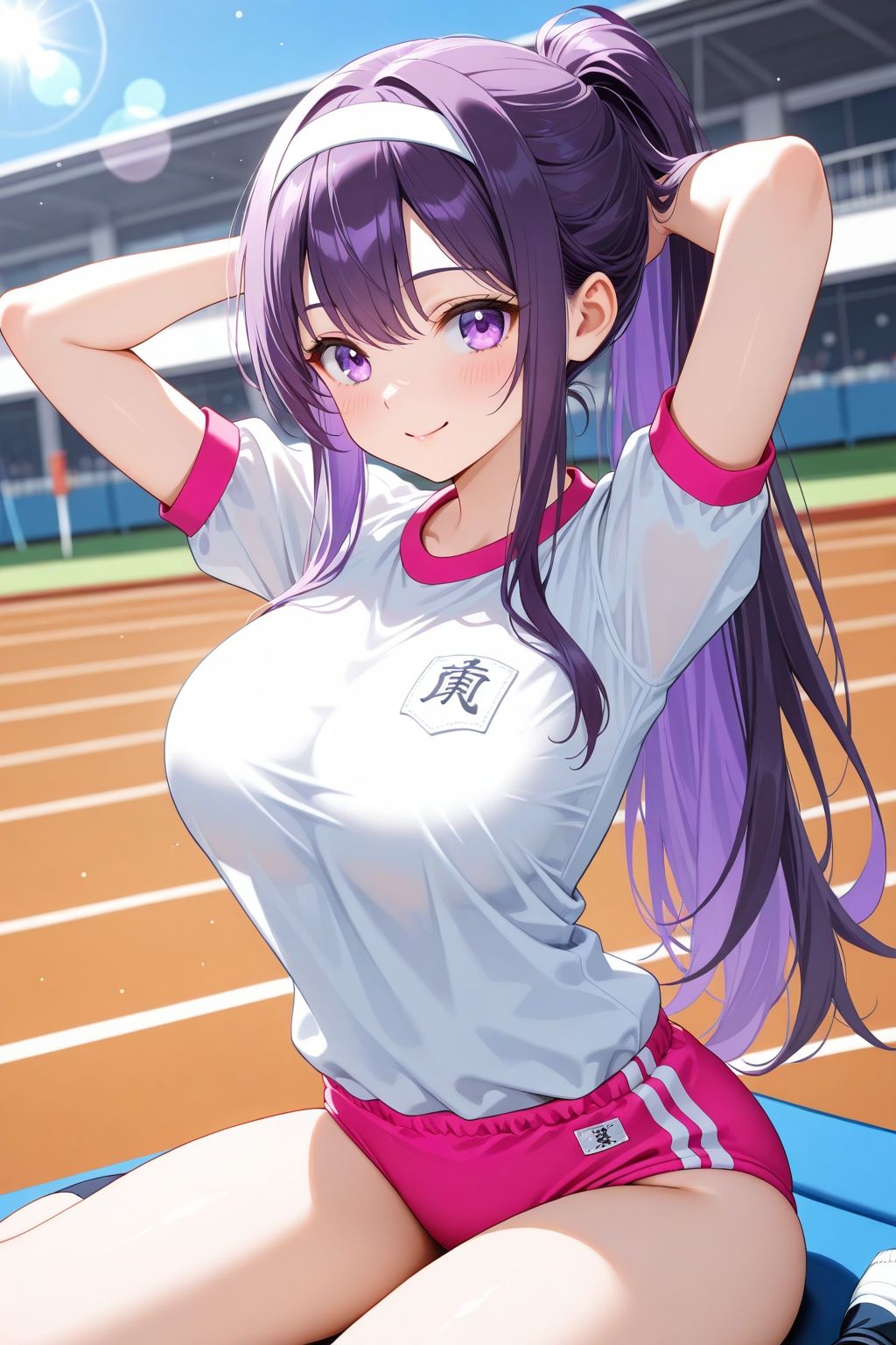 ドキドキ！コスプレCollection7〜体操服編2・巨乳編 - サンプル画像 4