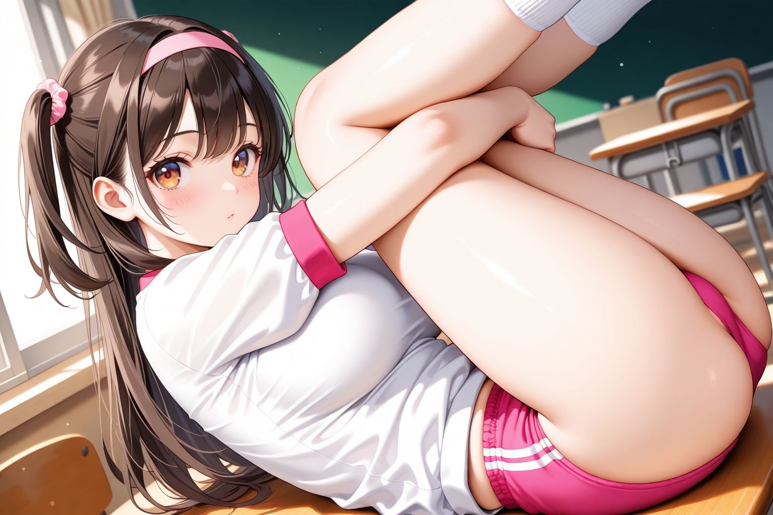 ドキドキ！コスプレCollection7〜体操服編2・巨乳編 - サンプル画像 10