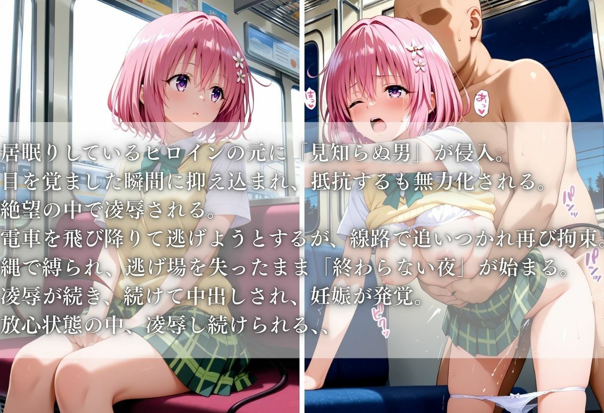 凌●ファイル  電車痴●  〜モモ〜 - サンプル画像 1