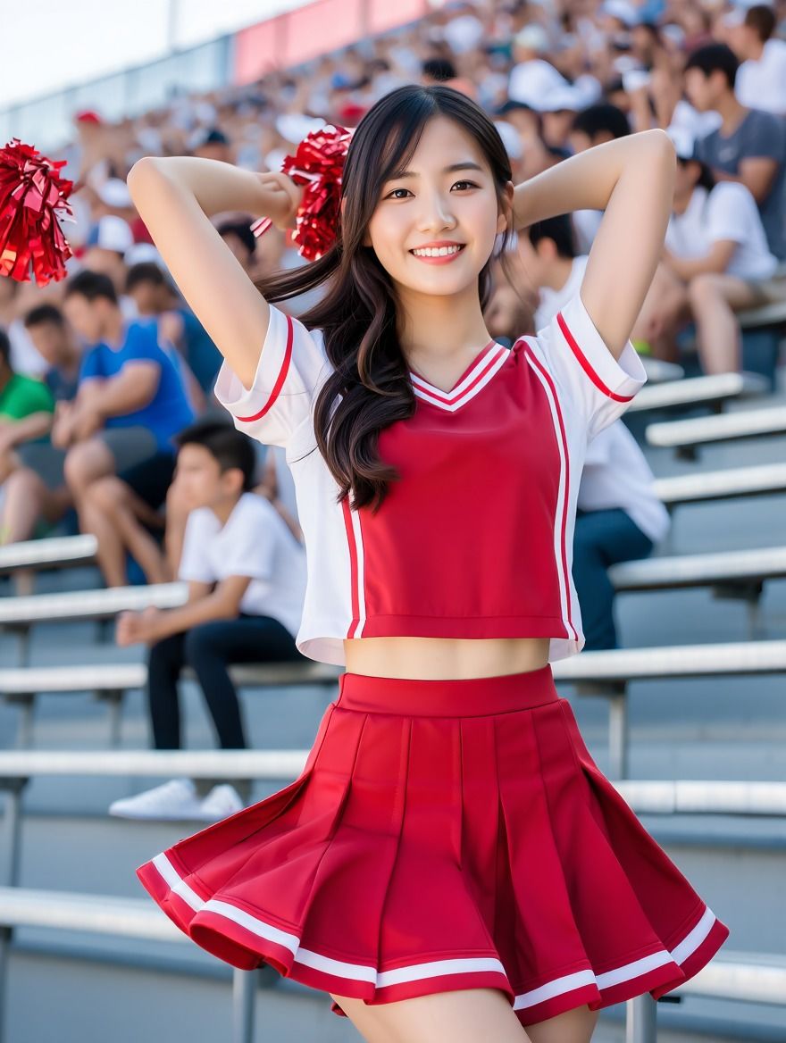 勝利が絶対！チアガール - サンプル画像 2