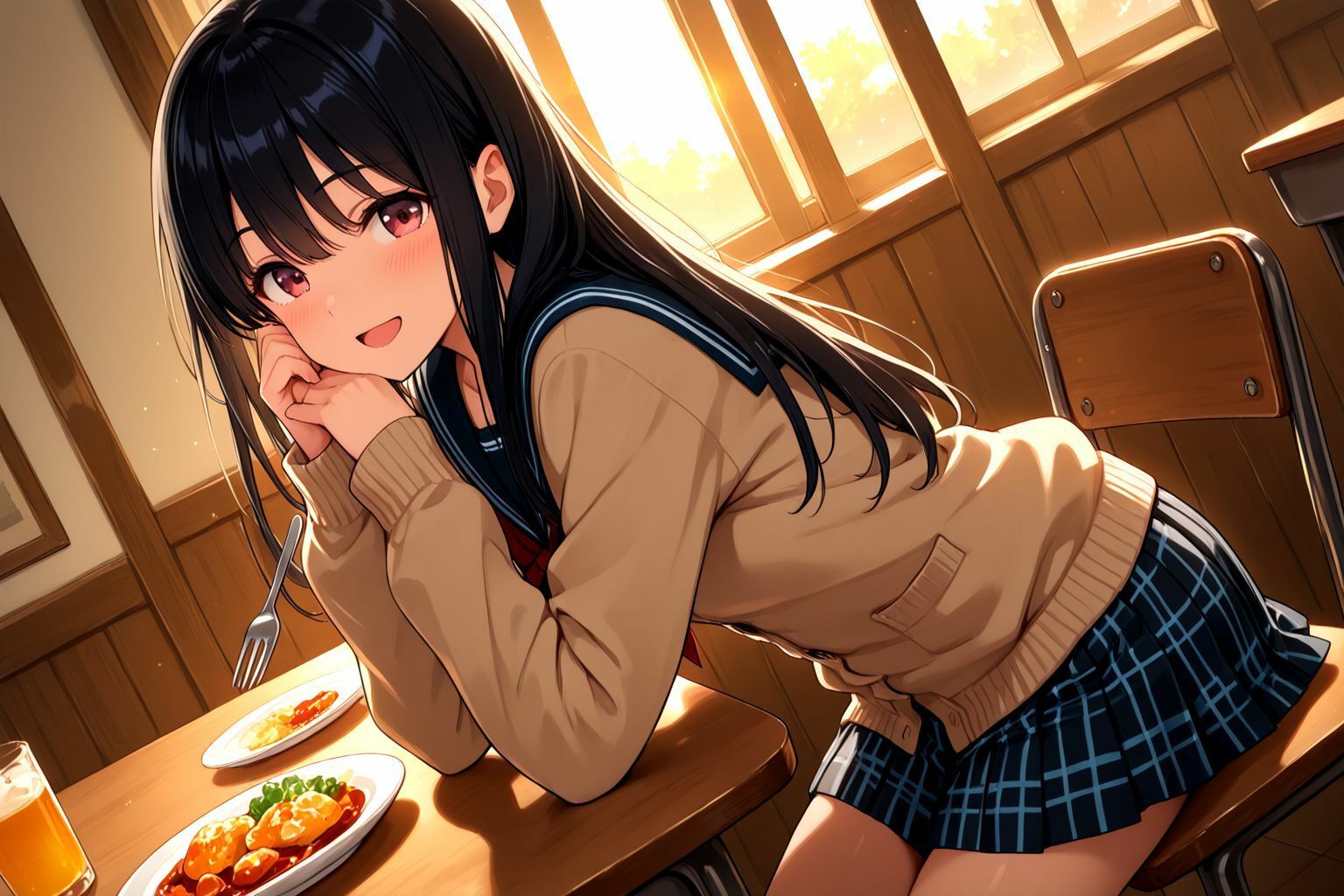 ひよりの放課後。優等生の息抜きパパ活タイム - サンプル画像 2