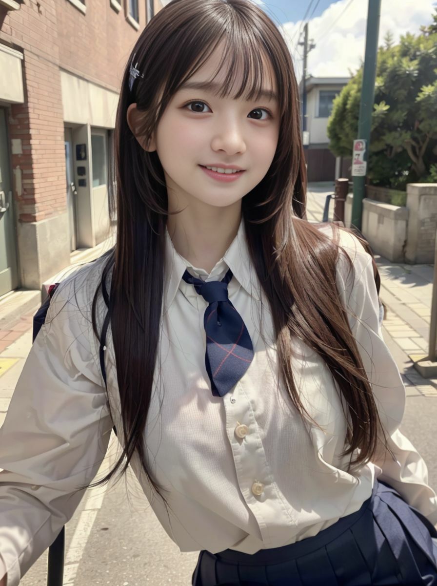 女子校生の放課後学園ライフ、全部見せます！萌咲ちゃん編 - サンプル画像 1