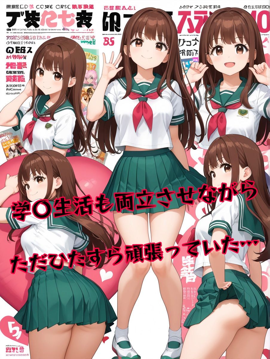 J〇アイドルの裏事情/三葉ヒカル - サンプル画像 2