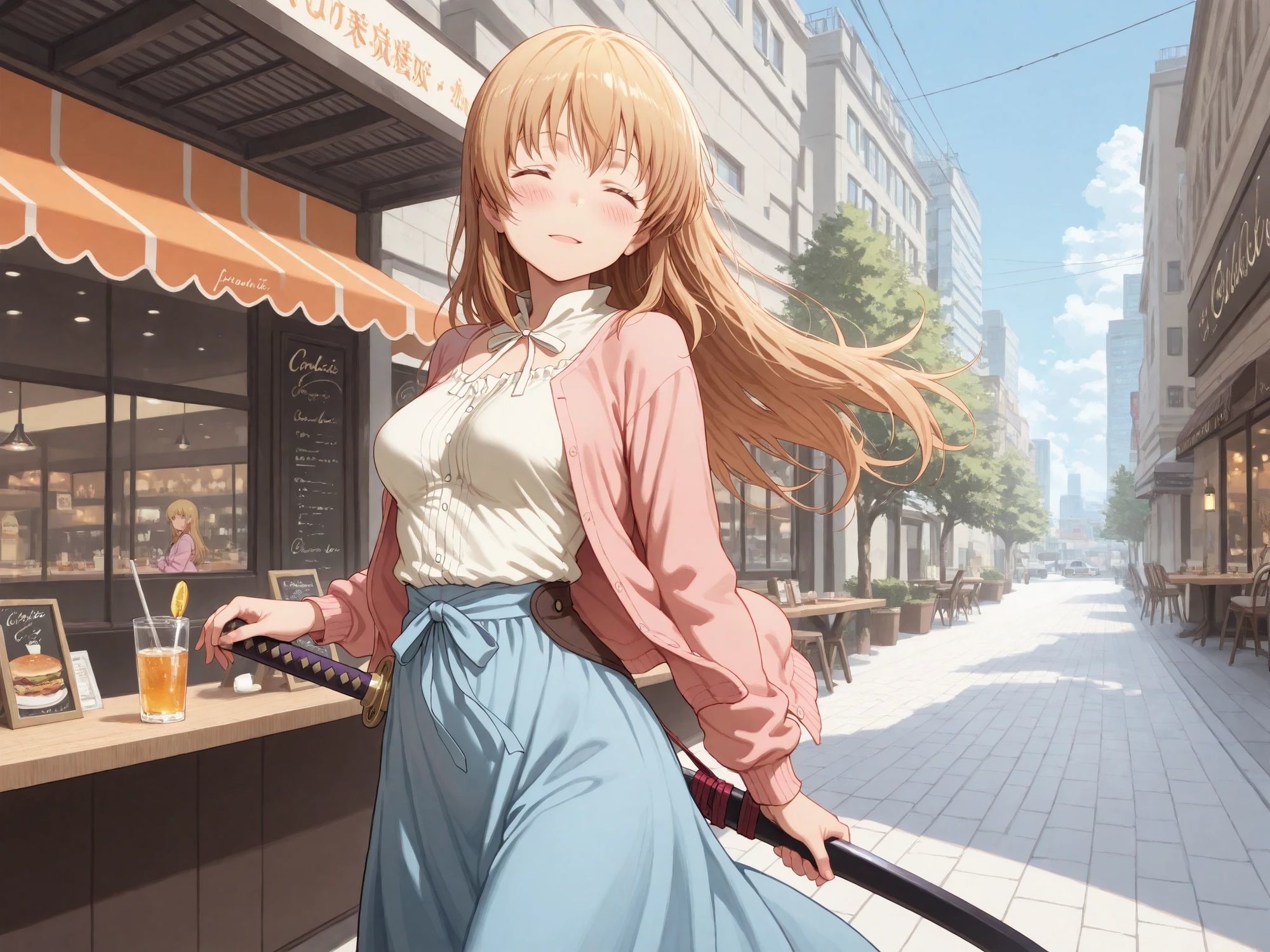 AIイラストCG集105  WOR〇ING！！  轟〇千代 - サンプル画像 5