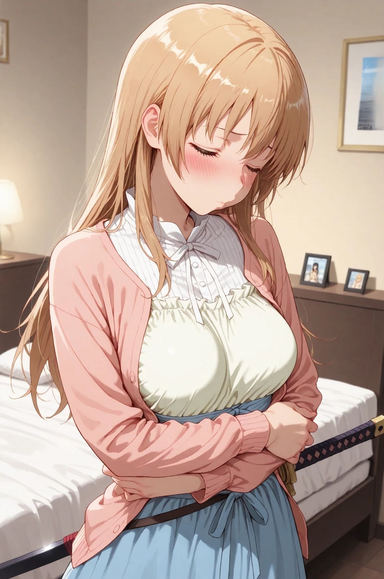 AIイラストCG集105  WOR〇ING！！  轟〇千代 - サンプル画像 6