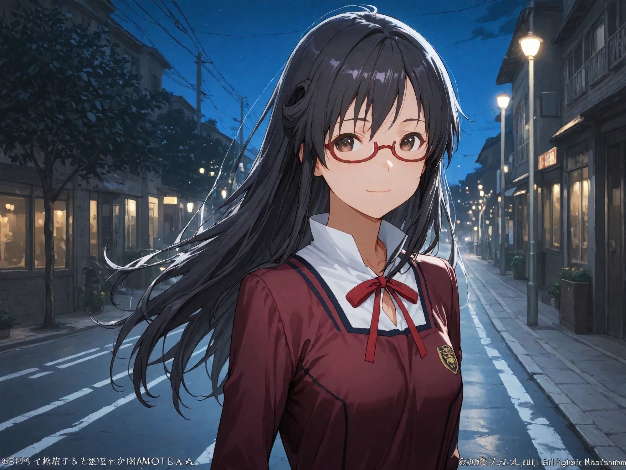 AIイラストCG集106  WOR〇ING！！  松〇摩耶 - サンプル画像 5