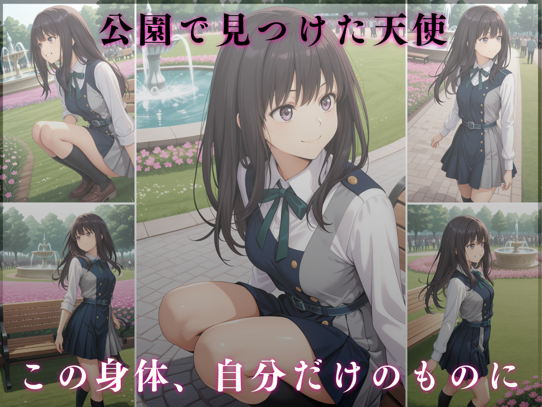 【アノシタ。Vol.6】 カワイイあの子を犯したいー 公園催●:井◯上たきな編 従順化プロローグ500枚CG集  リコリ◯・リコイル  4K高画質版 - サンプル画像 1