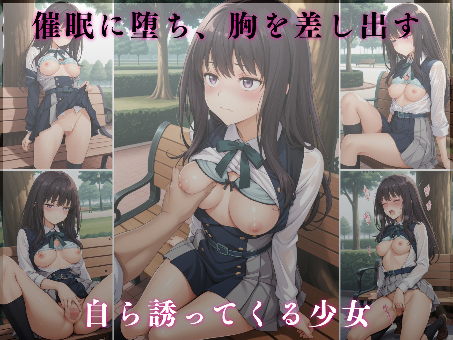 【アノシタ。Vol.6】 カワイイあの子を犯したいー 公園催●:井◯上たきな編 従順化プロローグ500枚CG集  リコリ◯・リコイル  4K高画質版 - サンプル画像 2