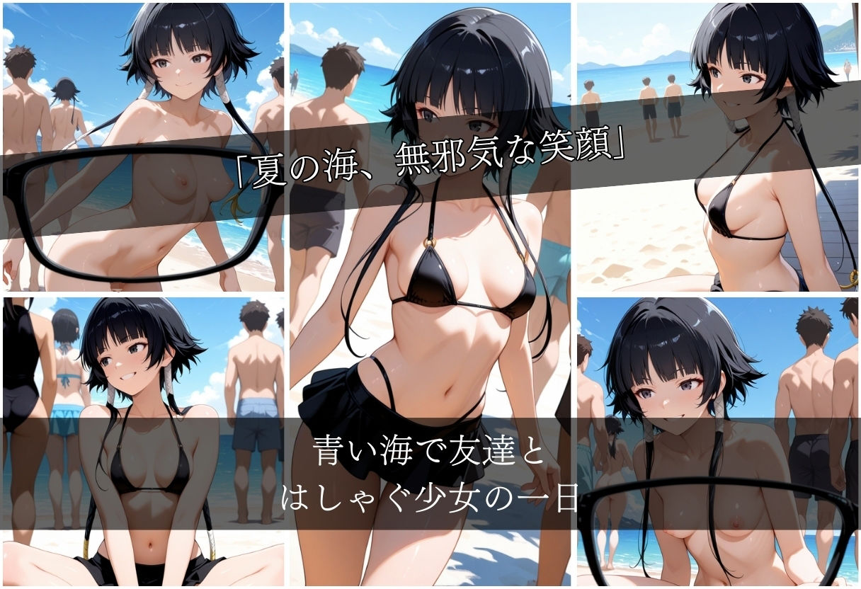 浜辺で堕ちた少女の催●調教録〜砕〇編〜 - サンプル画像 3