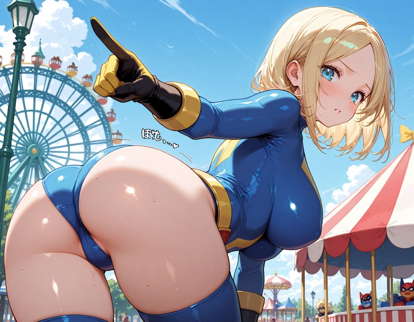 性育実習  遊園地クルー編 - サンプル画像 1