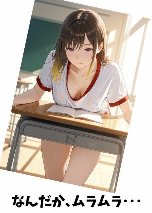 体育の後。。。ちょっとだけやっちゃった。 - サンプル画像 2