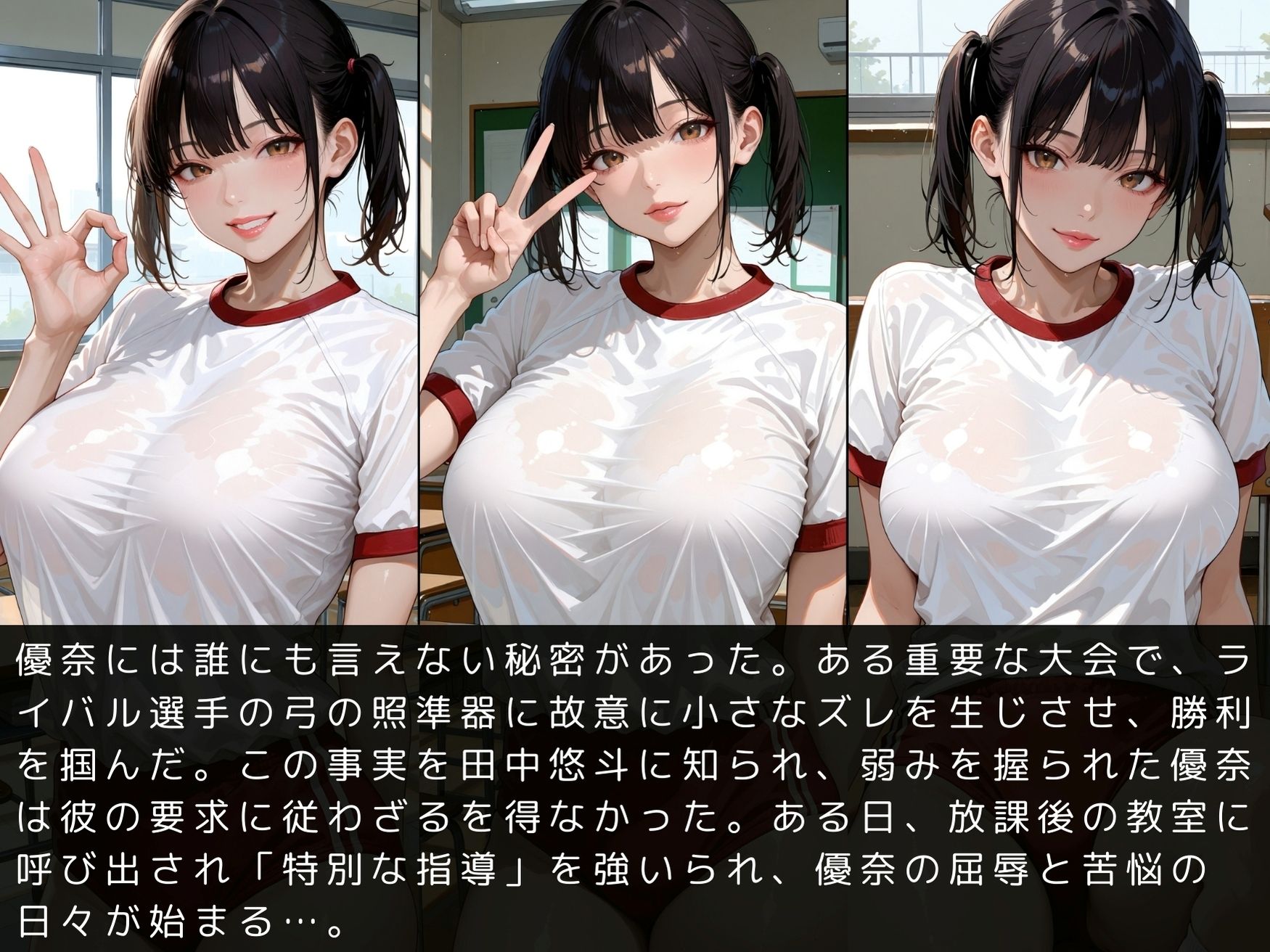 放課後の性指導 〜葉月優奈の禁断の記録-ハメ撮り - サンプル画像 4