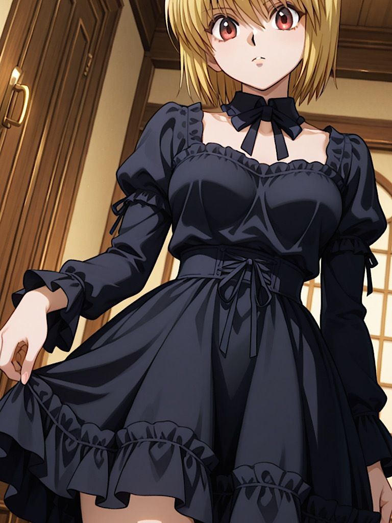 【女戦士】黒下着を念能力で覗き見屈辱！ - サンプル画像 10