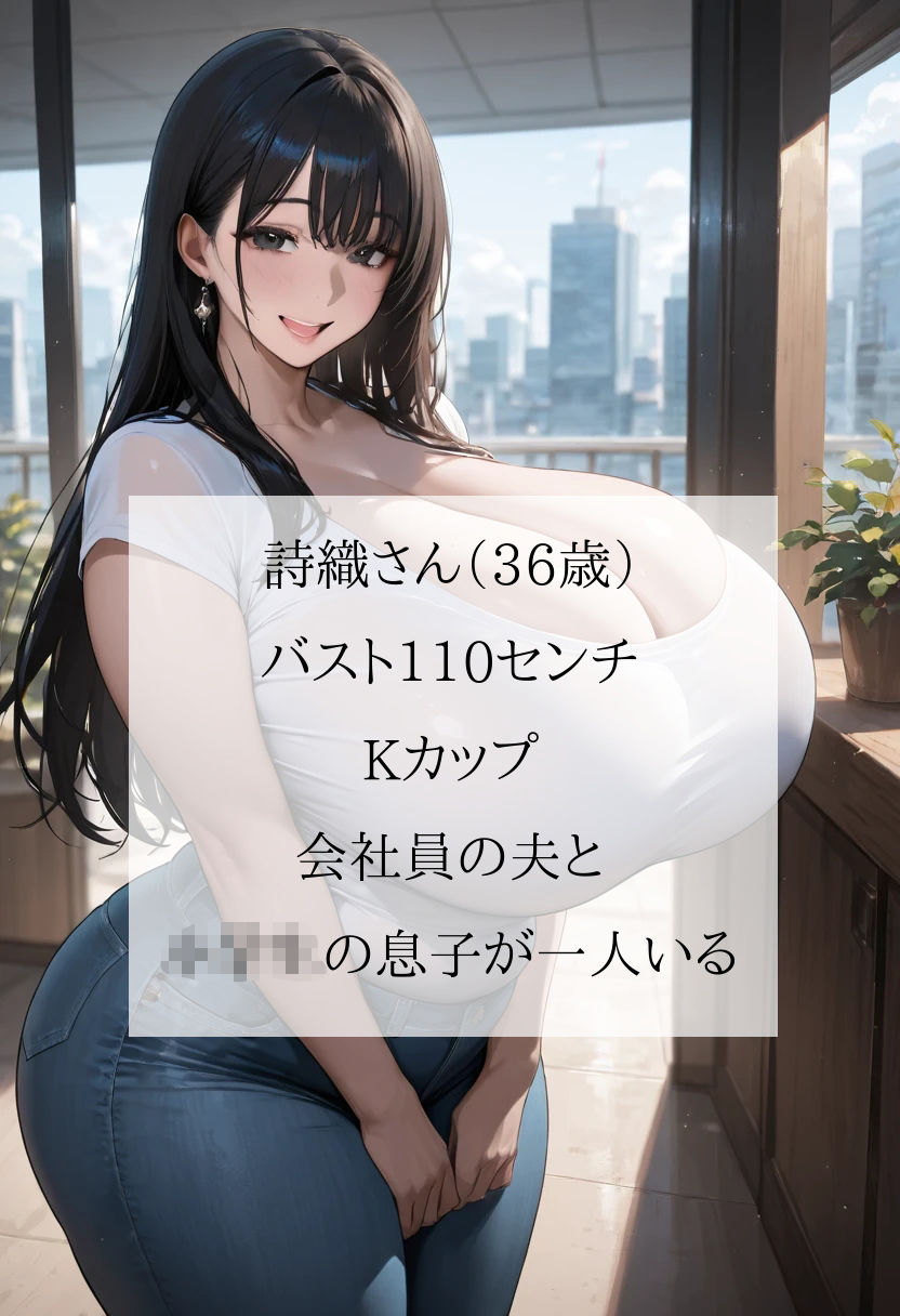 憧れていた近所のムチムチ人妻は実はセックス大好きな淫乱妻でした【セリフ付CG画像集】 - サンプル画像 2