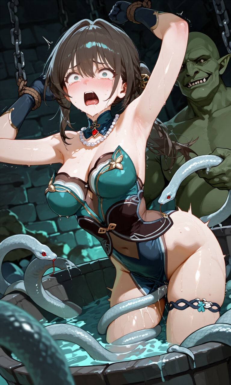 オークによる  少女調教 - サンプル画像 7