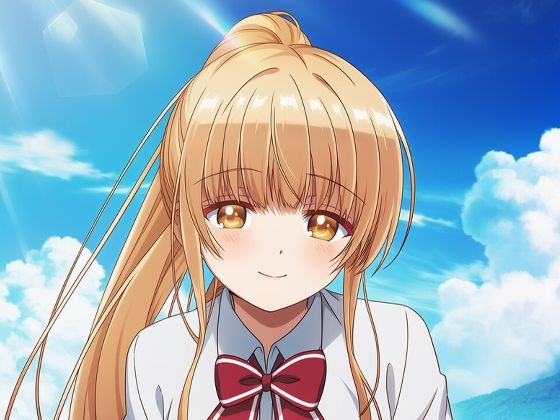 天使なお隣様の夏服ポニーテール