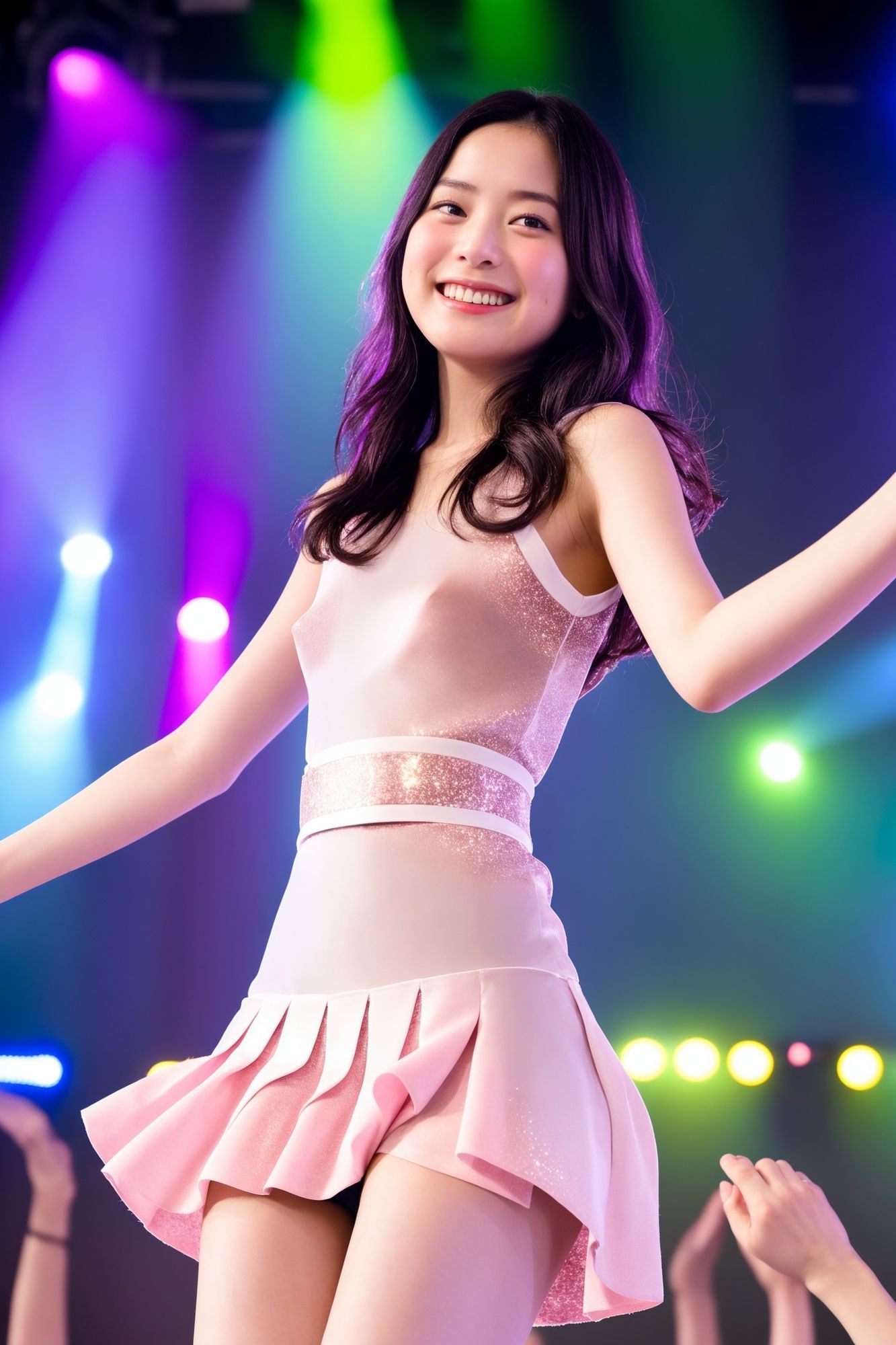 【動画】アイドル ステージ  〜透け衣装ポロリ編〜 - サンプル画像 3