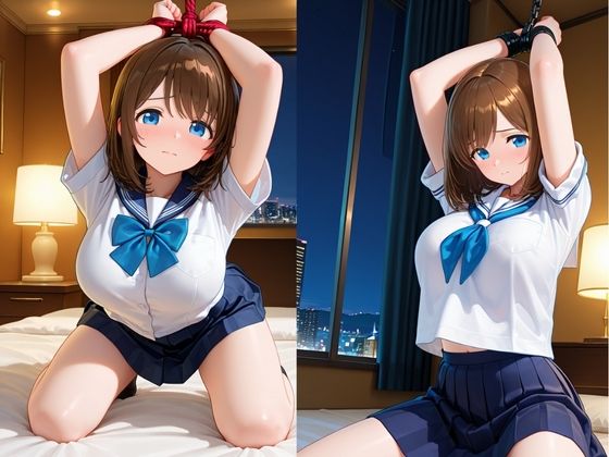 荒稼ぎ淫乱JK〜パパ活〜淫らな活動記録 - サンプル画像 2