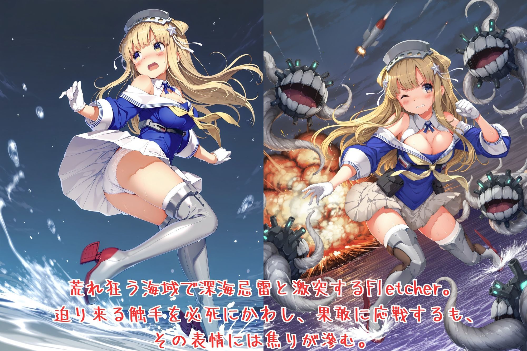 Fletcher’s Secret Drill こんなの…訓練じゃ…ない… - サンプル画像 1