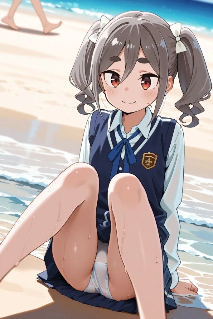 mono風味  海で遊んでいたら - サンプル画像 1