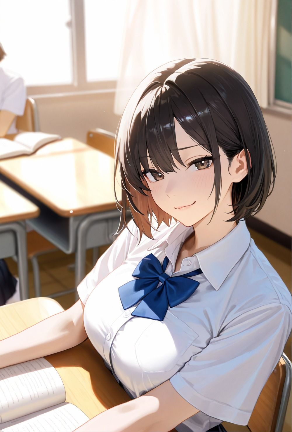 デカパイすぎる陽キャ女子校生を生ハメSEXでいただいちゃう話 - サンプル画像 1