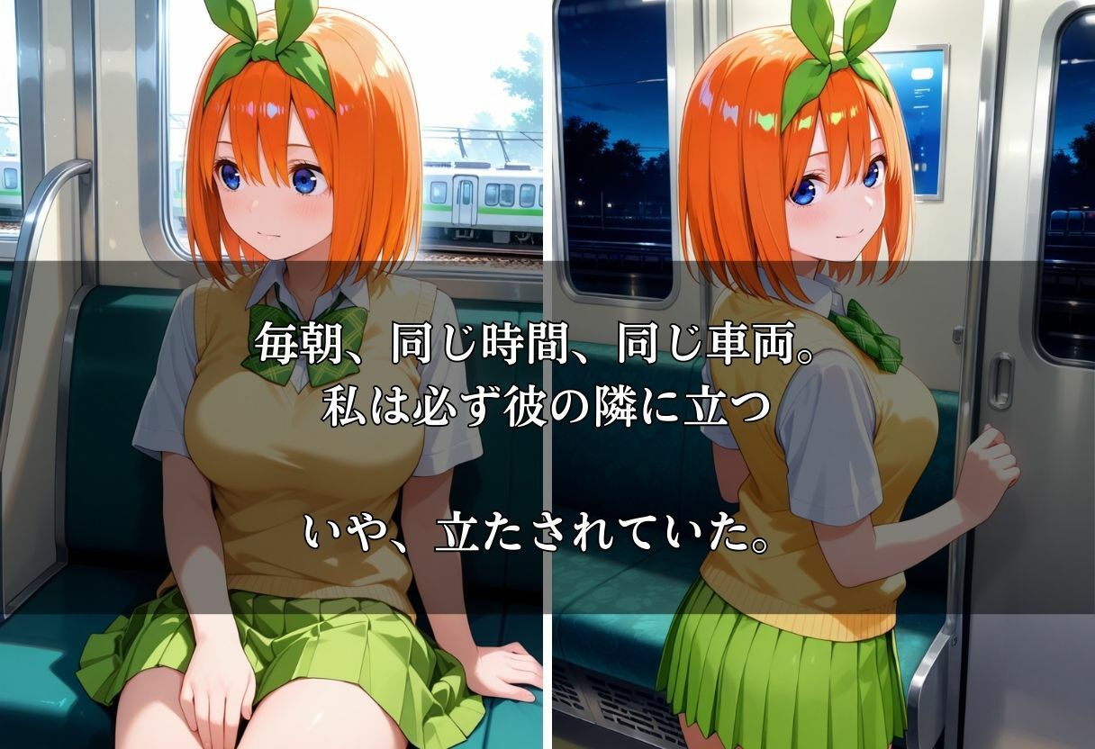 通勤電車で犯●れ続け、妊娠した私 〜中野四葉〜 - サンプル画像 1