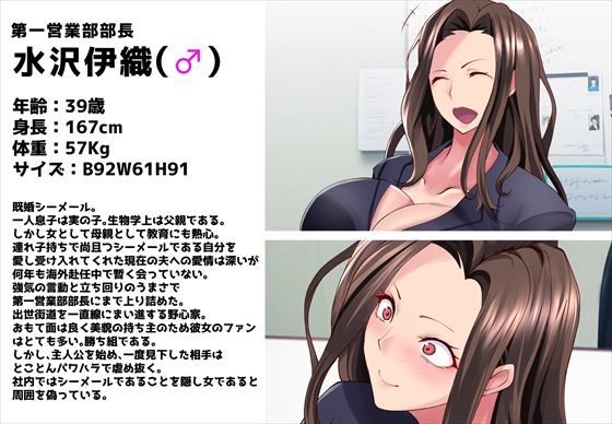 パワハラ女上司♂シーメールバレの末路はマゾ堕ちCBT調教！？ - サンプル画像 1