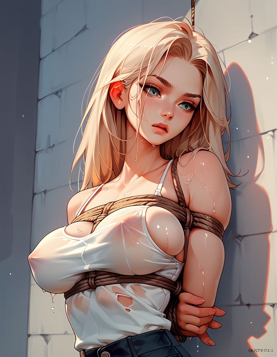 おっぱい緊縛図鑑1 - サンプル画像 1