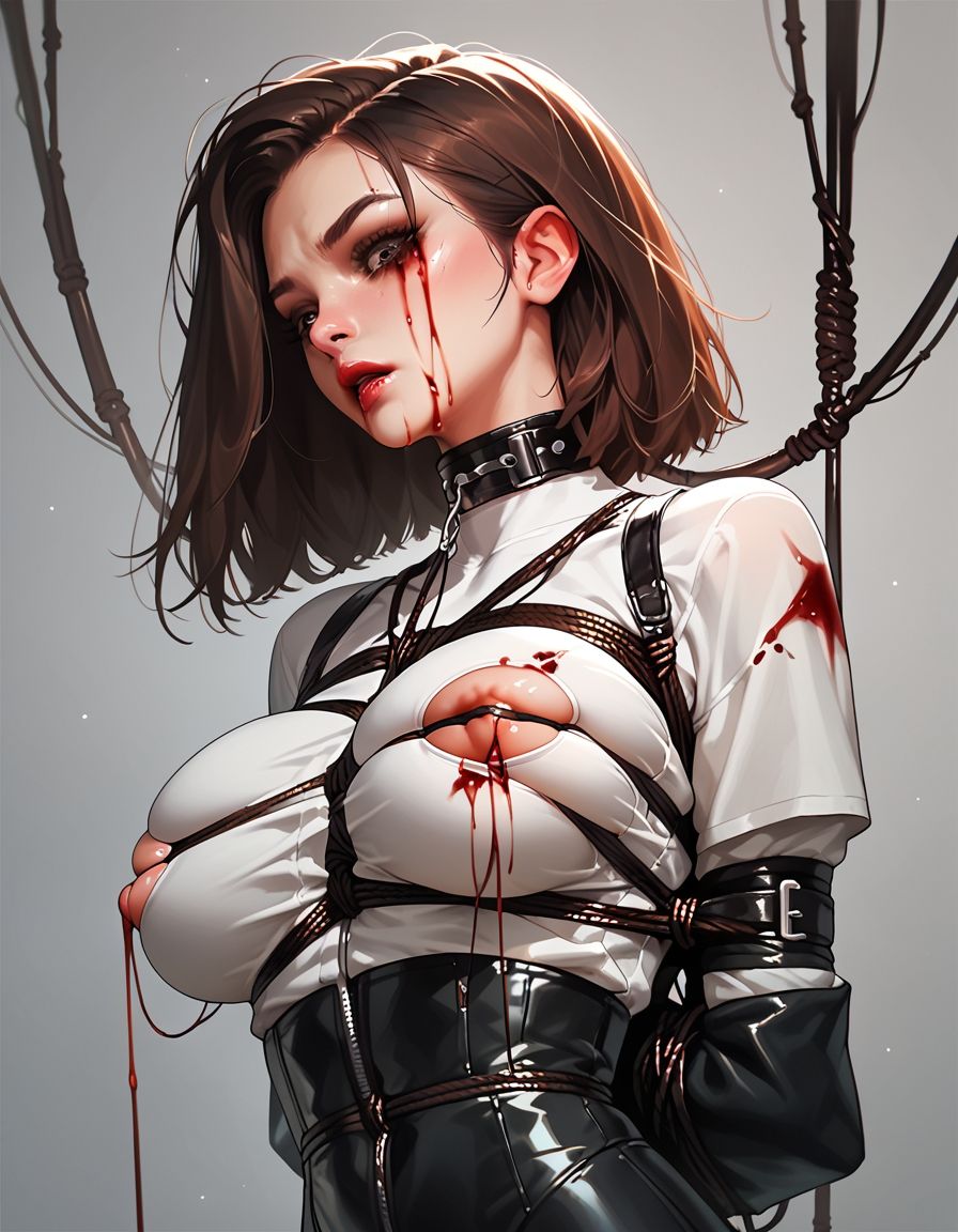 おっぱい緊縛図鑑1 - サンプル画像 5