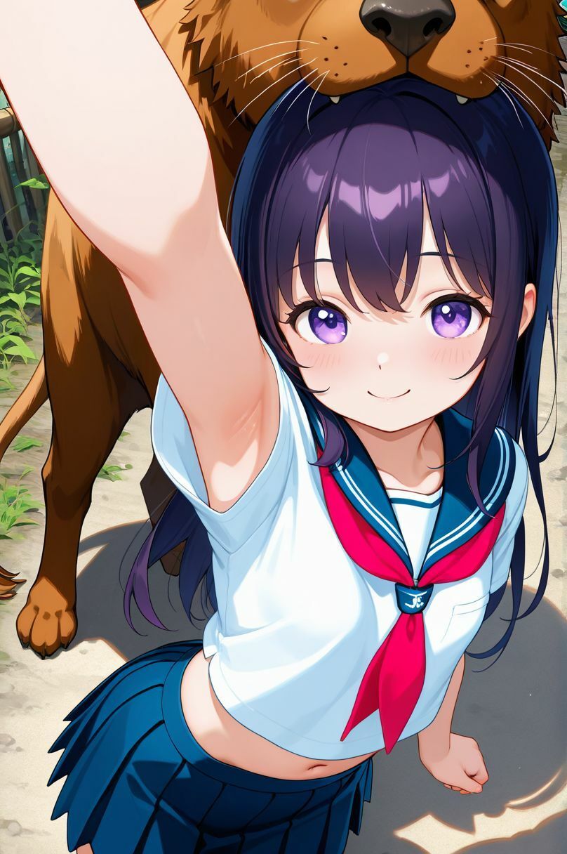 あどけな彼女と、夏の制服。 - サンプル画像 4