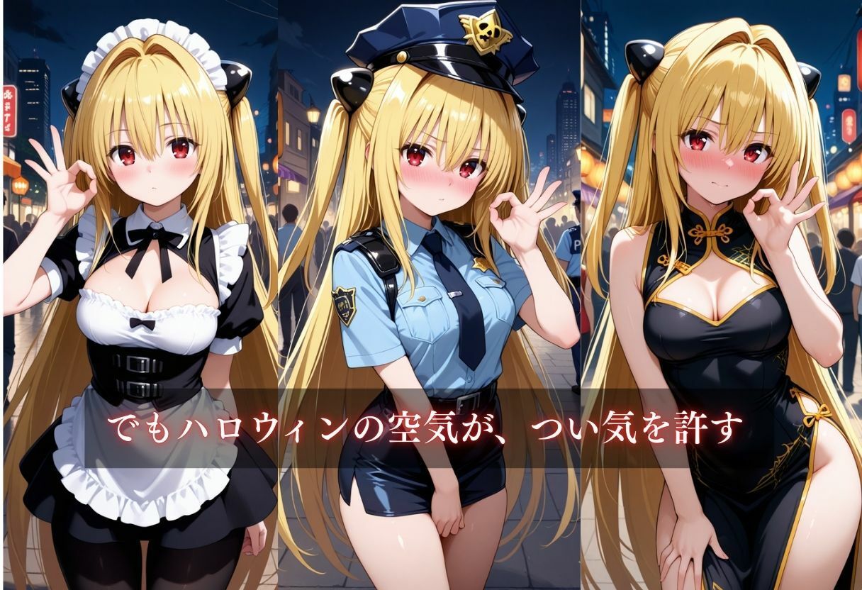 コスプレ〜淫らなハロウィン〜ヤミ - サンプル画像 6