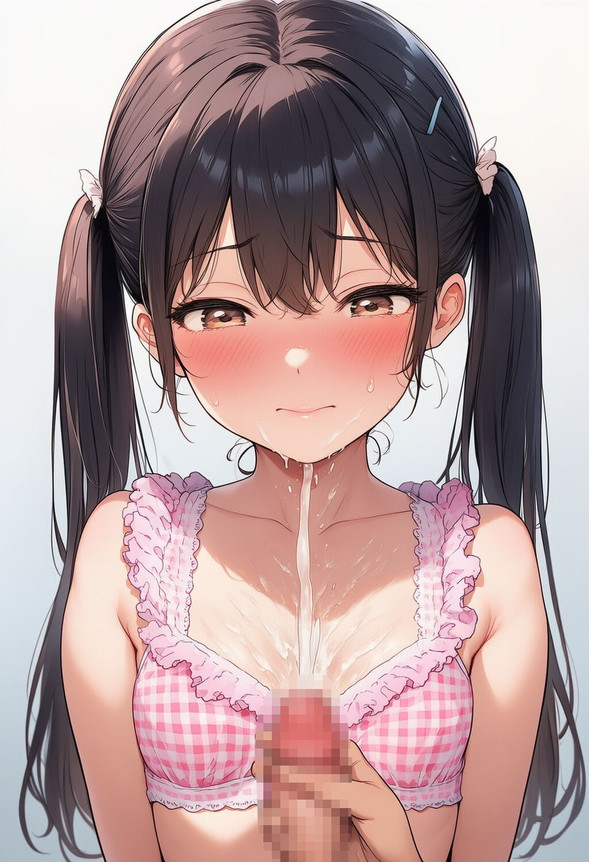 ジ○ニアブラにぶっかけ！（326枚分） - サンプル画像 5