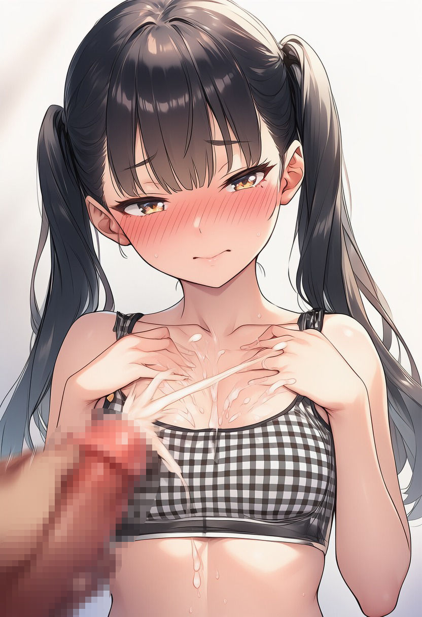 ジ○ニアブラにぶっかけ！（326枚分） - サンプル画像 9