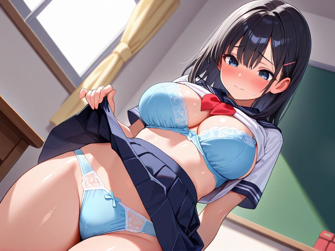 全員射精するまで帰れない肉便器女子校生 - サンプル画像 1