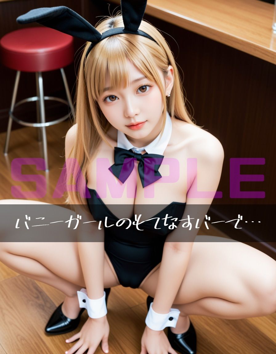 【たっぷり500枚】ギャルまみれ〜ご奉仕バニーは発情中！中出し性交SHOW〜 - サンプル画像 1
