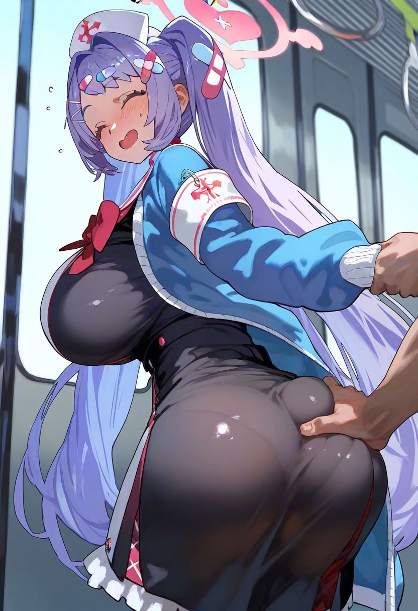 朝×ハ×エ 電車痴×CG集 - サンプル画像 1