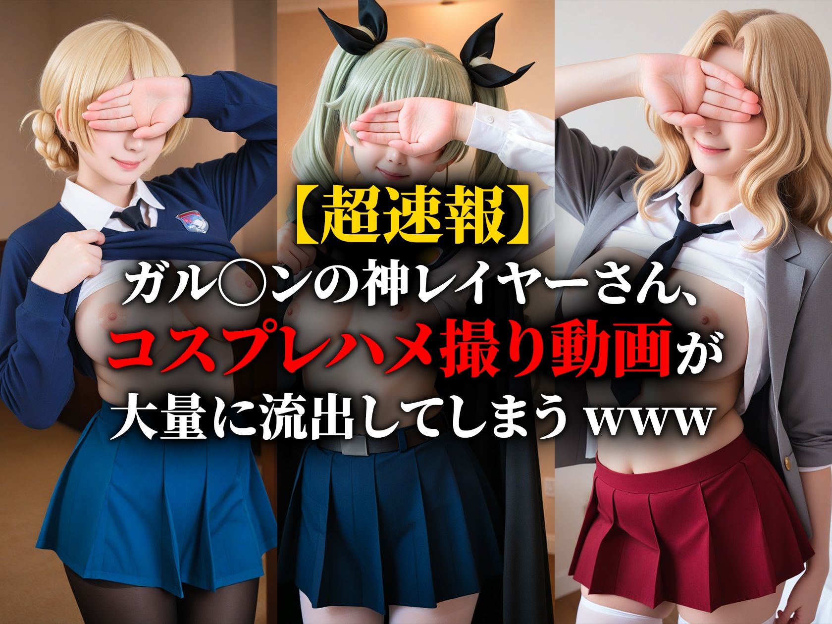 【動画】コスプレ＆パンツァー -もっとオフパコ作戦です！- - サンプル画像 1