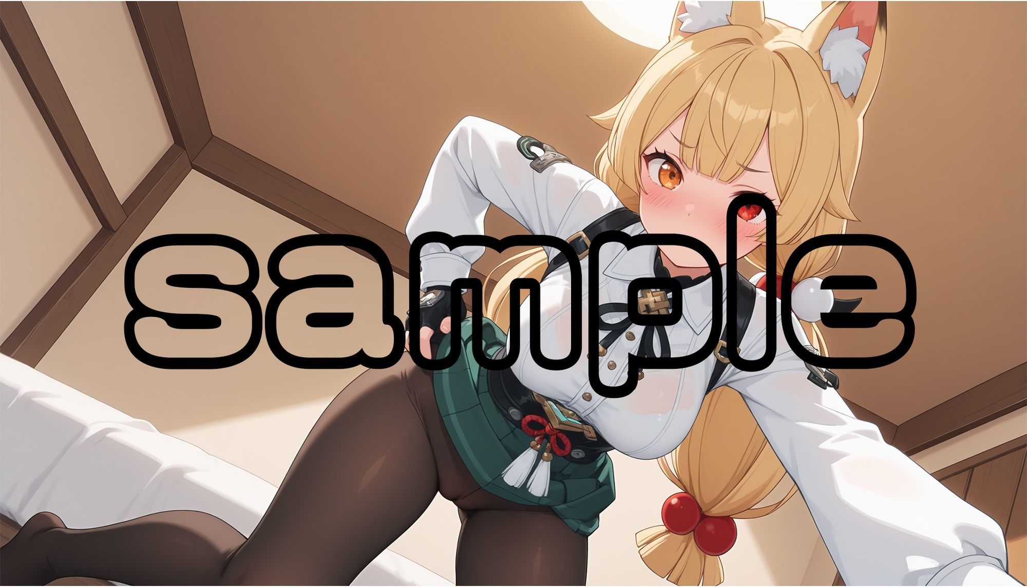 安心してください、履いてるのだわ - サンプル画像 2