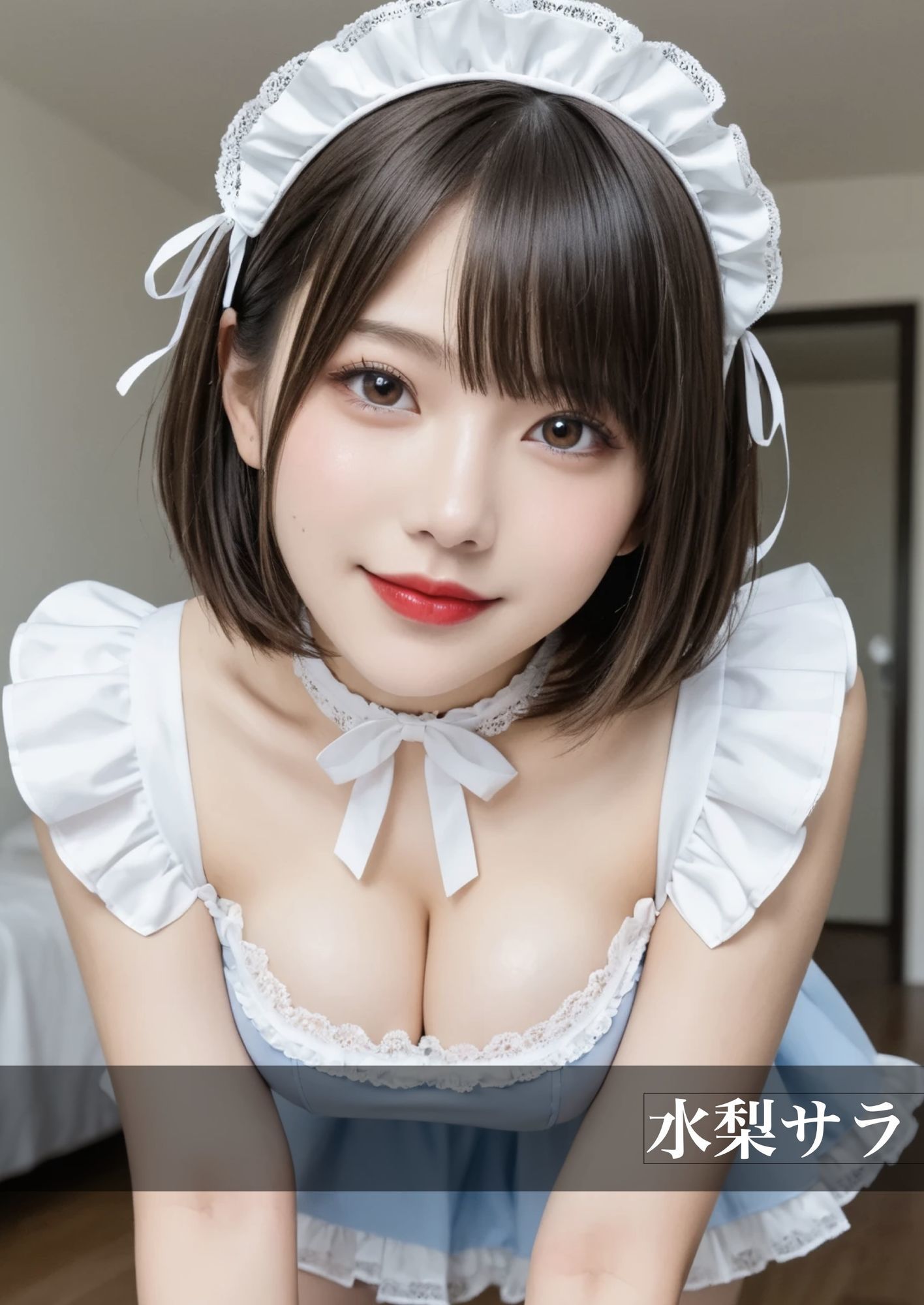 今日だけ！メイド！ Aパート（犬飼ヒマリ ・如月クレア・水梨サラ・艶島スミレ・白鳥ルチア） - サンプル画像 5