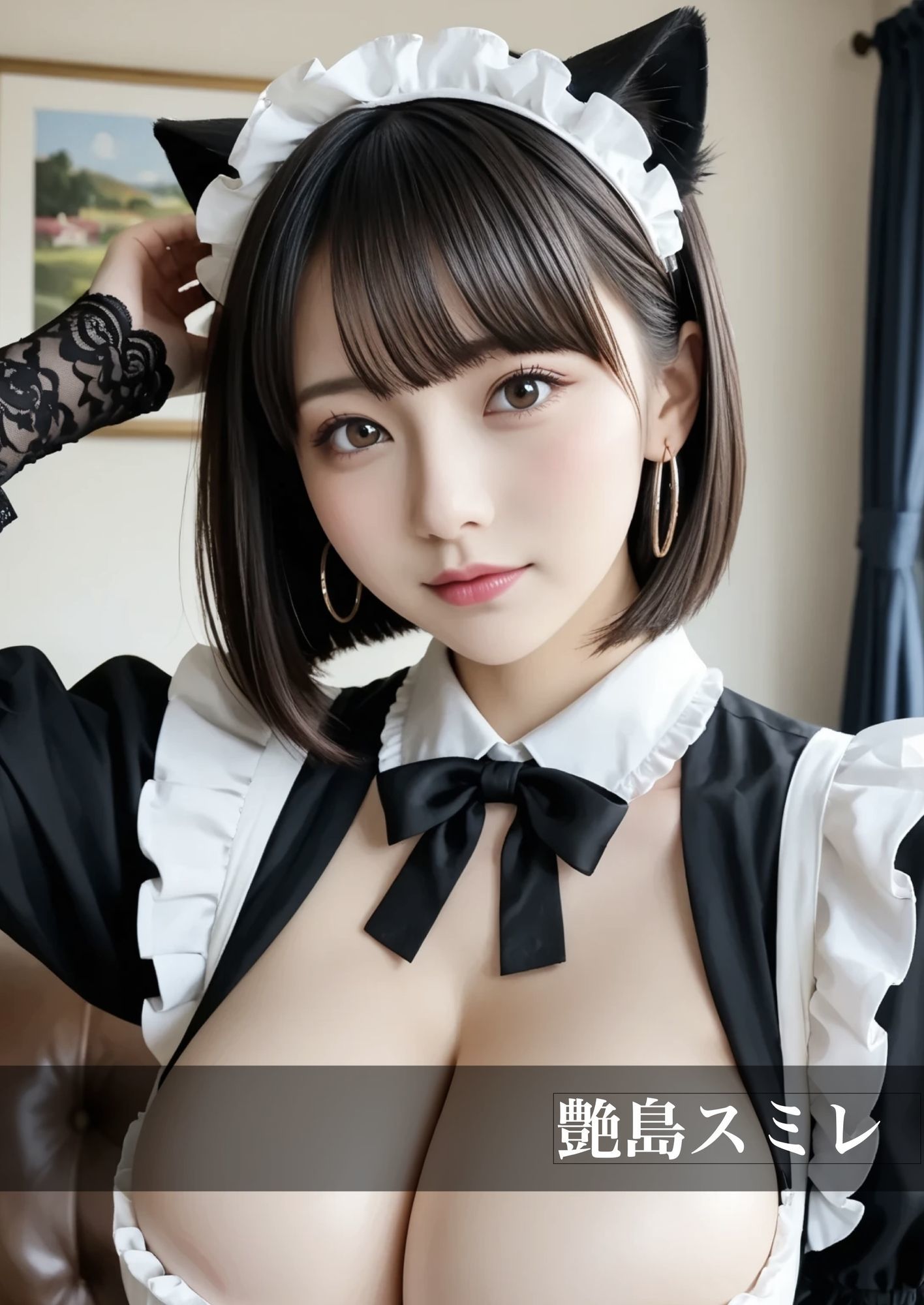 今日だけ！メイド！ Aパート（犬飼ヒマリ ・如月クレア・水梨サラ・艶島スミレ・白鳥ルチア） - サンプル画像 7