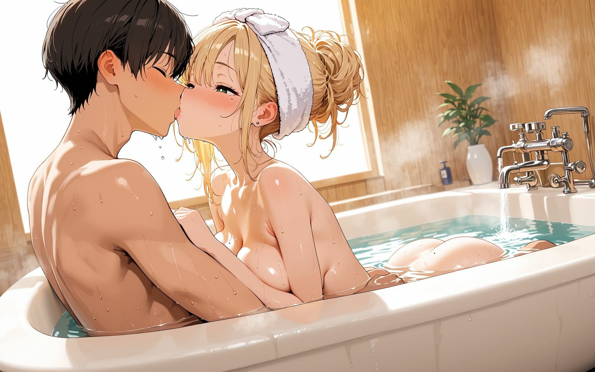 彼女が不在の数日間、彼女の親友ギャルの誘惑に耐え切れず僕専用オナホになってもらった話 - サンプル画像 2