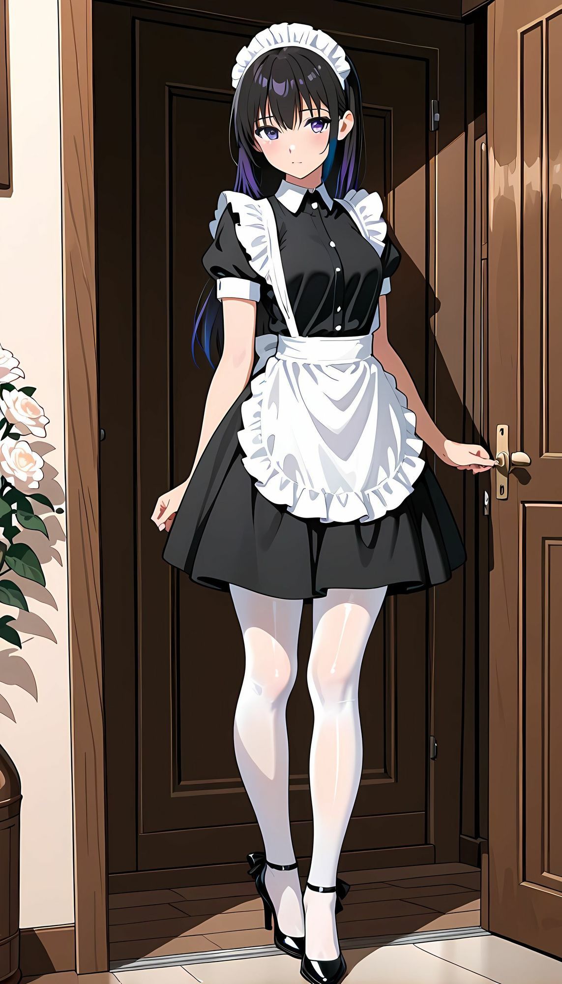 可憐なメイドはベッドでご主人様に忠誠を誓う - サンプル画像 3